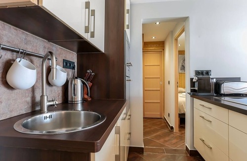 Val-Thorens Apartment | Val Thorens: Stunning apt for 8, close to slopes and shops
