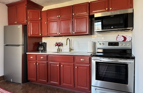 Evansville Apartment | Valentine Suite/1BD/1BA Apt in Holiday Housenn