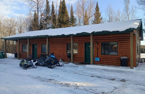 Washburn Cabin | Valhalla View Cabins Trail Side 2-bedroom North of Washburn with WiFi, AC