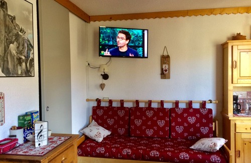 Les Avanchers-Valmorel Apartment | Valmorel: divisible studio in 2 rooms for 4 people, ski in ski out