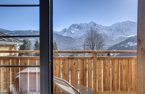 Le Bettex Ski Chalet | Vaste Chalet au Bettex, Avec vue Magique sur le Mont Blanc