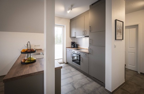 Nordhorn Apartment | VechteSchober vacation apartment 2 bedrooms, sauna, bathtub with massage function