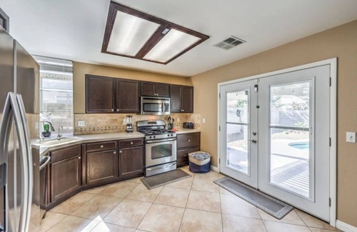 North Las Vegas House | Vegas Pool Retreat, Pool Table, 15 min to DT Vegas