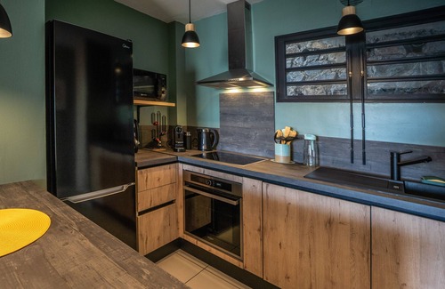 La Saline Les Bains Apartment | Vert Saline, beau T2 avec piscine