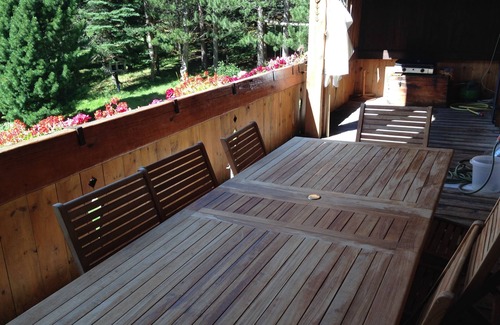 Abries Ski Chalet | Very beautiful, spacious, comfortable chalet well oriented, facing south with garden.