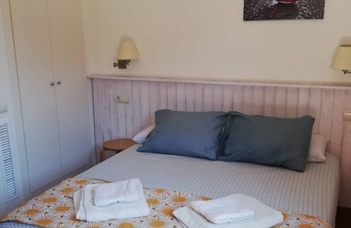 Calafat Apartment | Very spacious ground floor apartment with large private garden and close to the sea