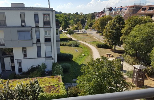 Oberwiehre Apartment | Very quiet, central city apartment (1.3km) with a large roof terrace