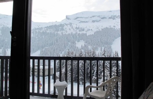 Flaine Apartment | Very sunny Studio facing South Flaine Forum VEGA