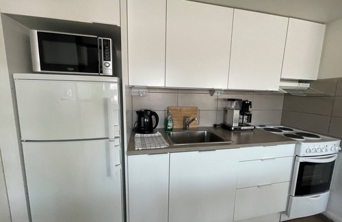 Lahti Apartment | VesiLahti RoofLevel — Chic 1-bedroom apartment with a loft bed and AC in Lahti