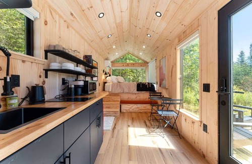 Sullivan Cabin | Vesta Nook! With Shower, Queen Bed & pullout sofa