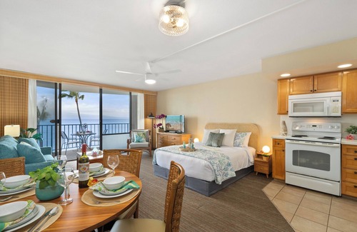Kahana Condo | VI 507 Maui Studio Retreat – Enjoy Panoramic Lanai Views Near Beaches, Shopping & Restaurants