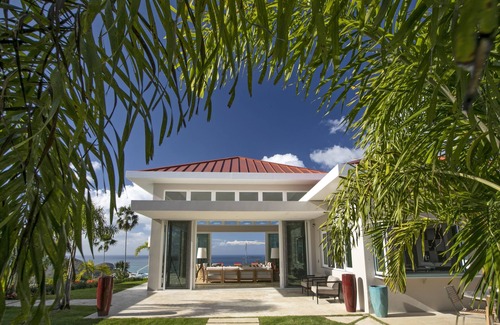 Estate Little Saint Thomas Villa | Viaggio ☆ Luxury Villa ☆ Incredible Views of Caribbean and Atlantic!