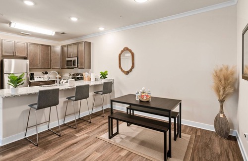 Stafford Apartment | Vibrant 2 beds/2 baths apartment, just 1 mile from Stafford Hospital