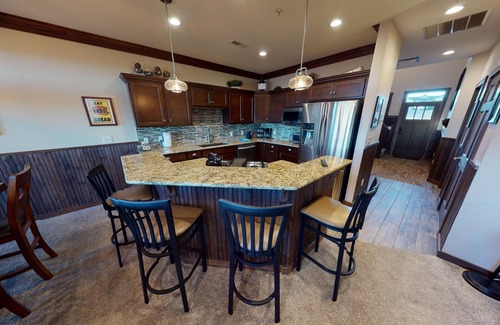 Snowshoe House | Vibrant 8BR Retro Rendezvous with Game Room by RedAwning