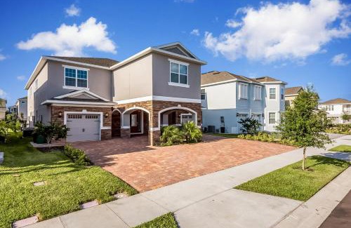 West Kissimmee House | Vibrant Elite Home With Private Pool, Theater Room And Waterpark & Resort Access Near Disney At Encore Resort - 7605Mc