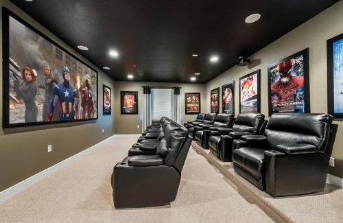 West Kissimmee House | Vibrant Elite Home With Private Pool, Theater Room And Waterpark & Resort Access Near Disney At Encore Resort - 7605Mc