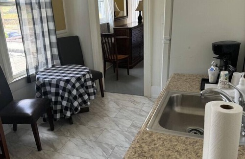 Hot Springs Apartment | Victorian loft apartment in Historic Motel