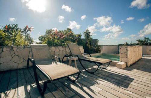 Tulum City Center Apartment | Vida Boho Apart 10 with special fee to access Hotel Bardo