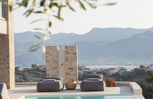 Spanokhorion Villa | VIENTO VILLAS 1 luxury villa majestic sunsets sea views near Lefkada town center
