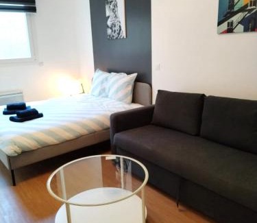 Vierzon Apartment | Vierzon Centre - joli T2- balnéo- wifi