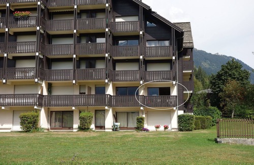 Chamonix City Centre Apartment | View of the Mont-Blanc massif from the foot of the Chamonix slopes
