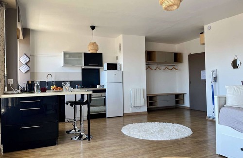 Vannes Apartment | View on historical rooftops of Vannes