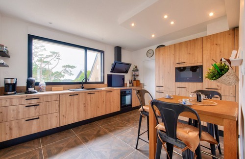 Lannilis House | View over the Aber - House for 8 - Large garden