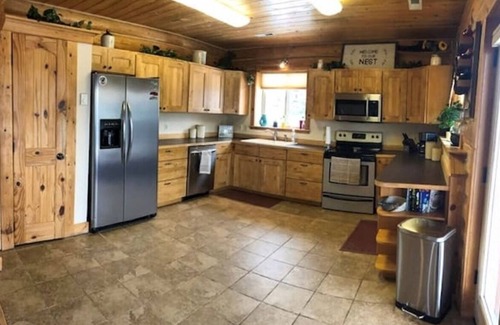 Seeley Lake House | View the Mountains from the hot tub
