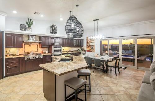 Lake Havasu City House | VIEWS! Luxury Lake Home W/Pool, Spa & Fire Pit!