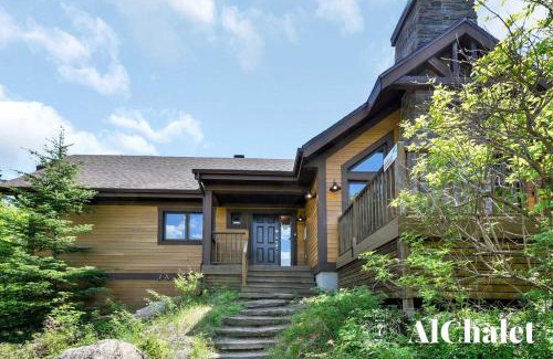 Petite-Riviere-Saint-Francois Ski Chalet | Villa Alpine - Alpin en Foret avec Spa