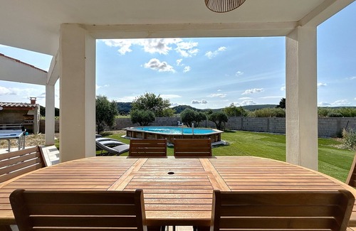 Saint-Andre-de-Roquelongue Villa | Villa Grivia | Holiday home | Swimming pool - Ping Pong | Wifi and air conditioning