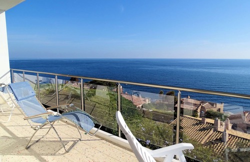Antheor Villa | Villa 13-15 pers, magnificent sea view, walking distance to the sea 200m
