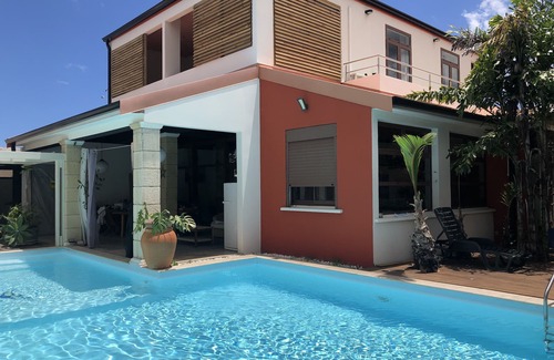 La Possession Villa | Villa 150 m2 Avec Piscine .15 Minutes des Plages et Rando