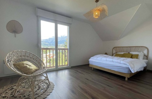 Savines-le-Lac Villa | Villa 16pers. jacuzzi closed ground parking near lake and mountain