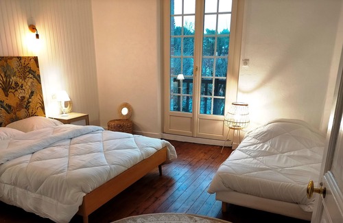 Saint-Brevin-les-Pins Villa | Villa 1900, seaside with heated swimming pool, Nordic bath, games room.