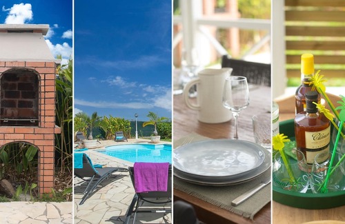 Petit Bourg Villa | Villa 3 Chambres, 7 Personnes, Piscine
