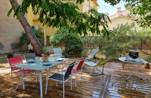 Argeles Plage Villa | Villa 4 Faces in garden, 200 meters from the Beach