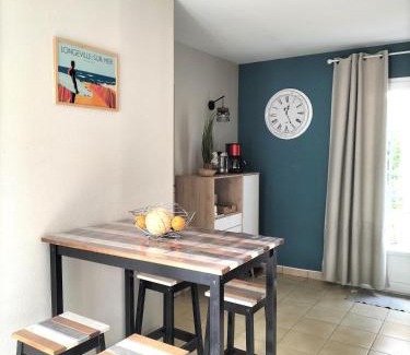 Les Conches House | Villa 4 pers. avec piscine commune proche mer