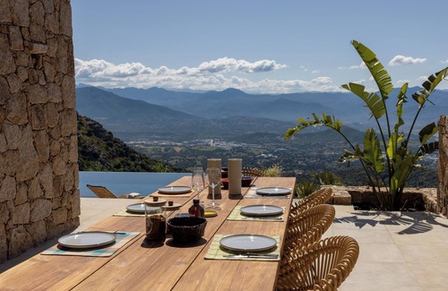 Alata Villa | Villa 6 bedrooms, swimming pool, moutains and sea view