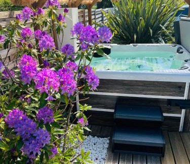 La Baule-Escoublac Villa | Villa 75m2 avec Piscine et Jacuzzi privés, Sauna et Home-Cinéma à 800m des Commodités