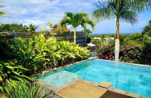 L'Etang-Sale Villa | Villa Acacias - Piscine et vue panoramique
