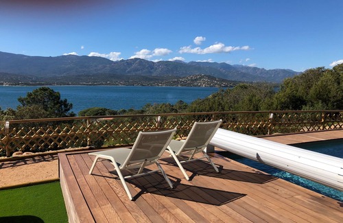 Porto-Vecchio Villa | VILLA ALTA-ROCCA - 3CH - CLIM - SEA VIEW - PRIVATE POOL HEATED - NEAR BEACH