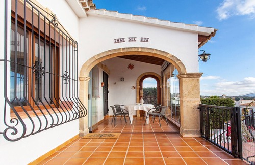 Cometa Villa | Villa AMOR DEL SUR in Senija – 3 bedrooms, private saltwater pool, air conditioning, Wi-Fi and panoramic mountain views