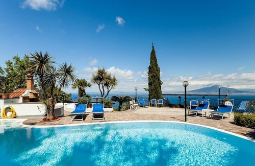 Priora Villa | Villa Angela with private pool and sea view