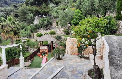 Sainte-Agnes House | Villa, apartment 125m2, swimming pool, garden 5 min from Menton