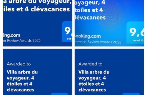 Entre-Deux House | Villa arbre du voyageur, 4 étoiles et 4 clévacances
