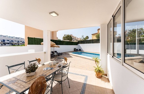 Torrequebrada Villa | Villa 'Asuncion Benalmadena Costa' with Mountain View, Wi-Fi and Air Conditioning
