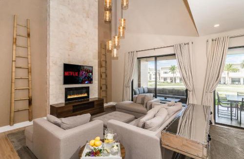 Florida Central Atlantic Coast House | Villa at Magic Village Resort with Outdoor Oasis
