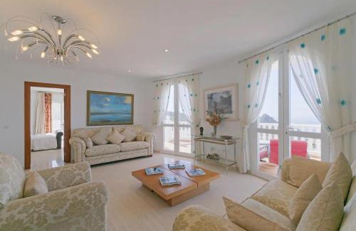 Costa Adeje Villa | Villa Athena with private heated pool and sea views