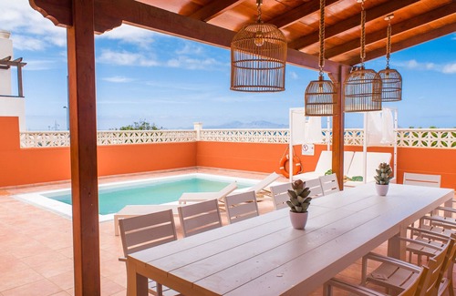 Geafond Villa | Villa Atlantic Ocean Private Pool Corralejo By Holidays Home